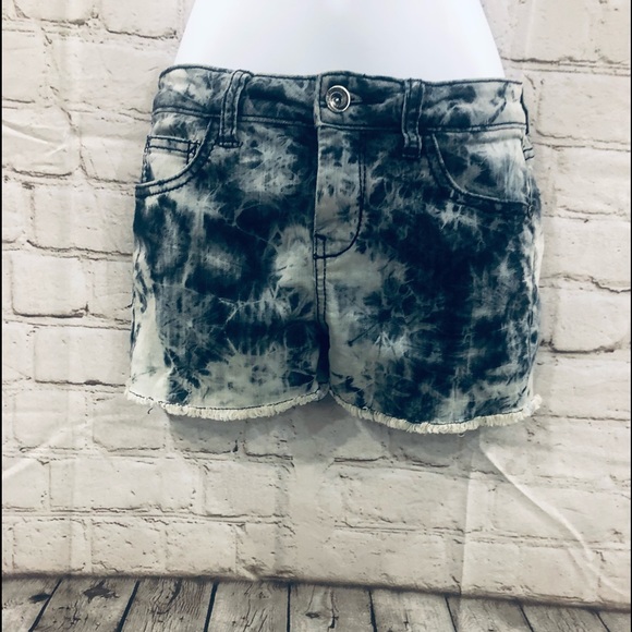 ❤️🔥Vanilla Star Bleached Out Girls Shorts ❤️🔥Measurements in Pics❤️🔥 - Picture 1 of 10